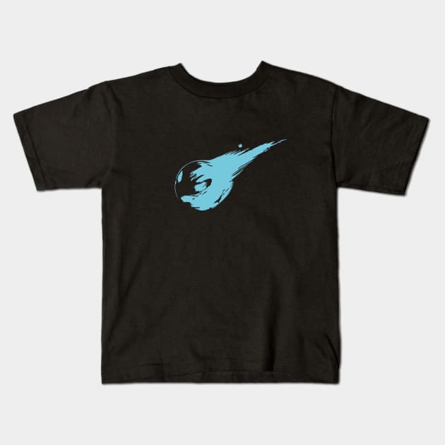 Minimalist Final Fantasy 7 Kids T-Shirt by PWCreate